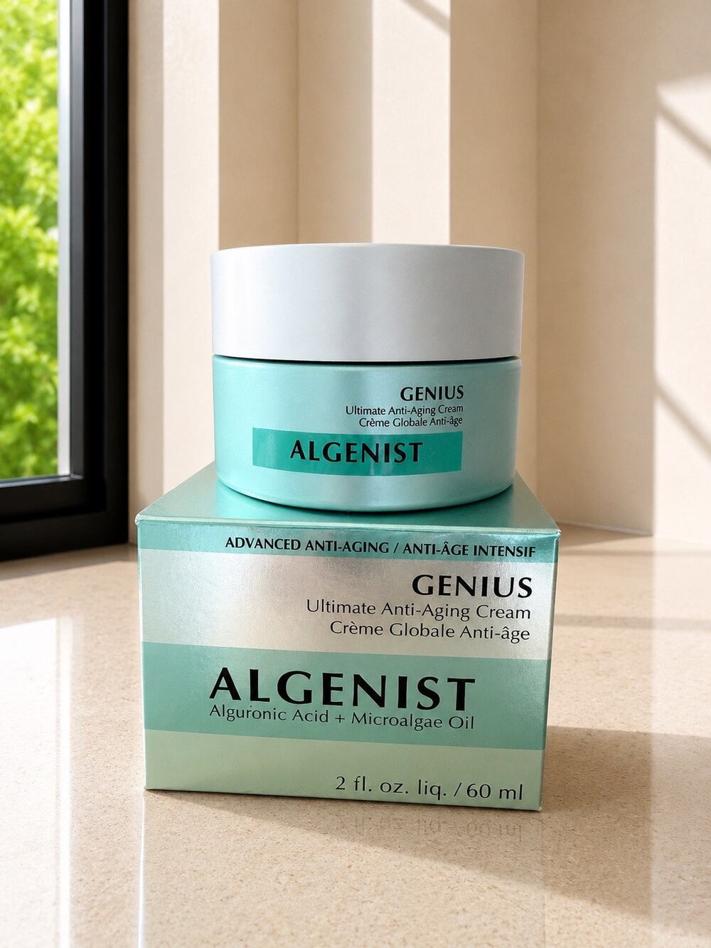 $112 Algenist GENIUS Ultimate Anti-Aging Cream 2 oz Alguronic Acid
